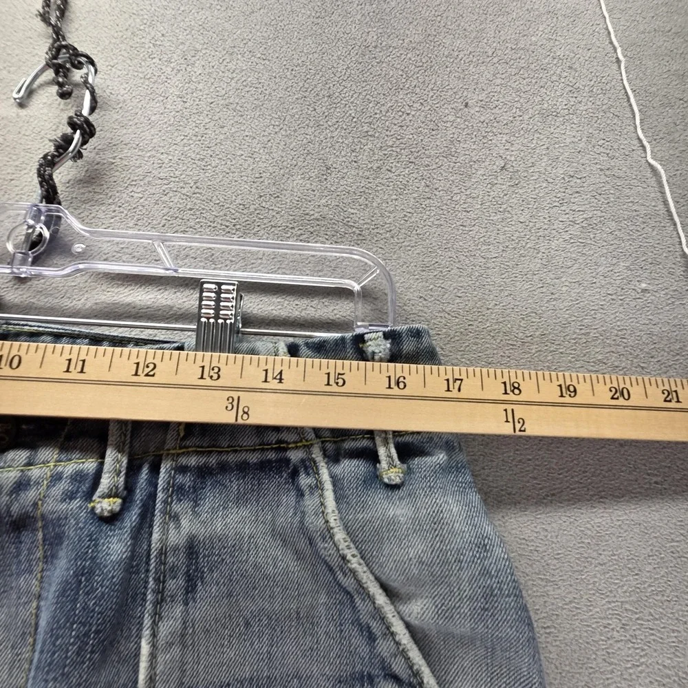 Vintage Levis Engineered Jeans Mens Blue Buckle Back Honeycomb Fits 32x31